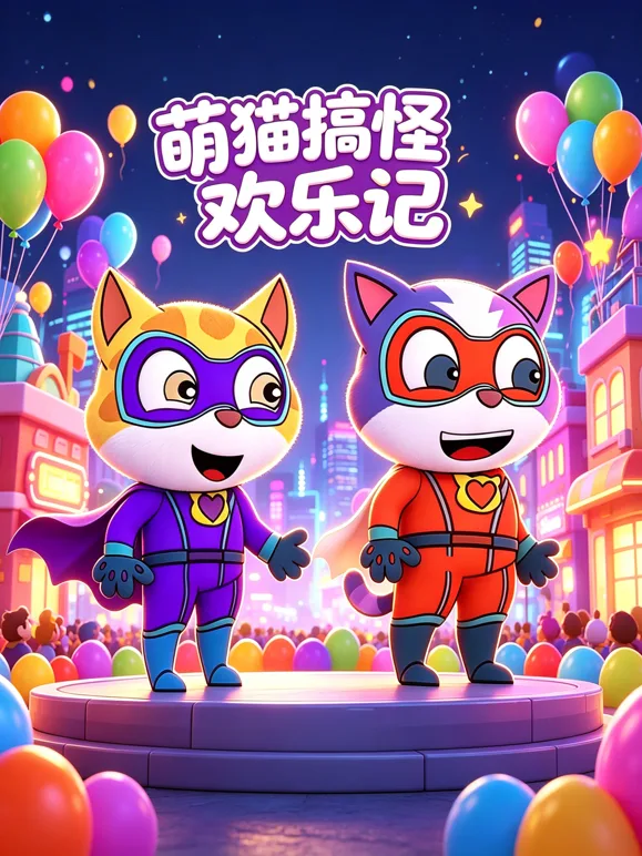 萌猫搞怪欢乐记